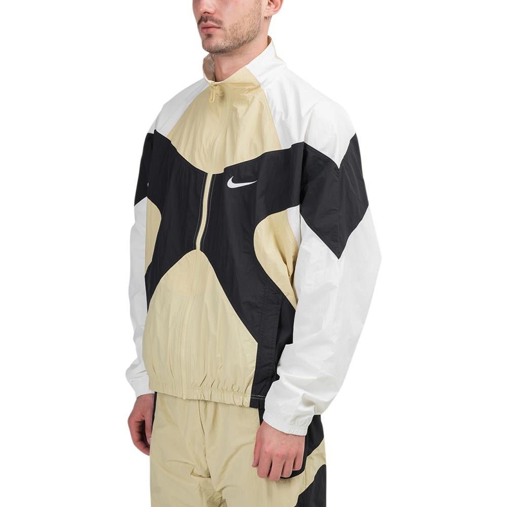 Nike NSW Re-Issue Woven Jacket (Beige / Schwarz / Weiß) - Allike Store