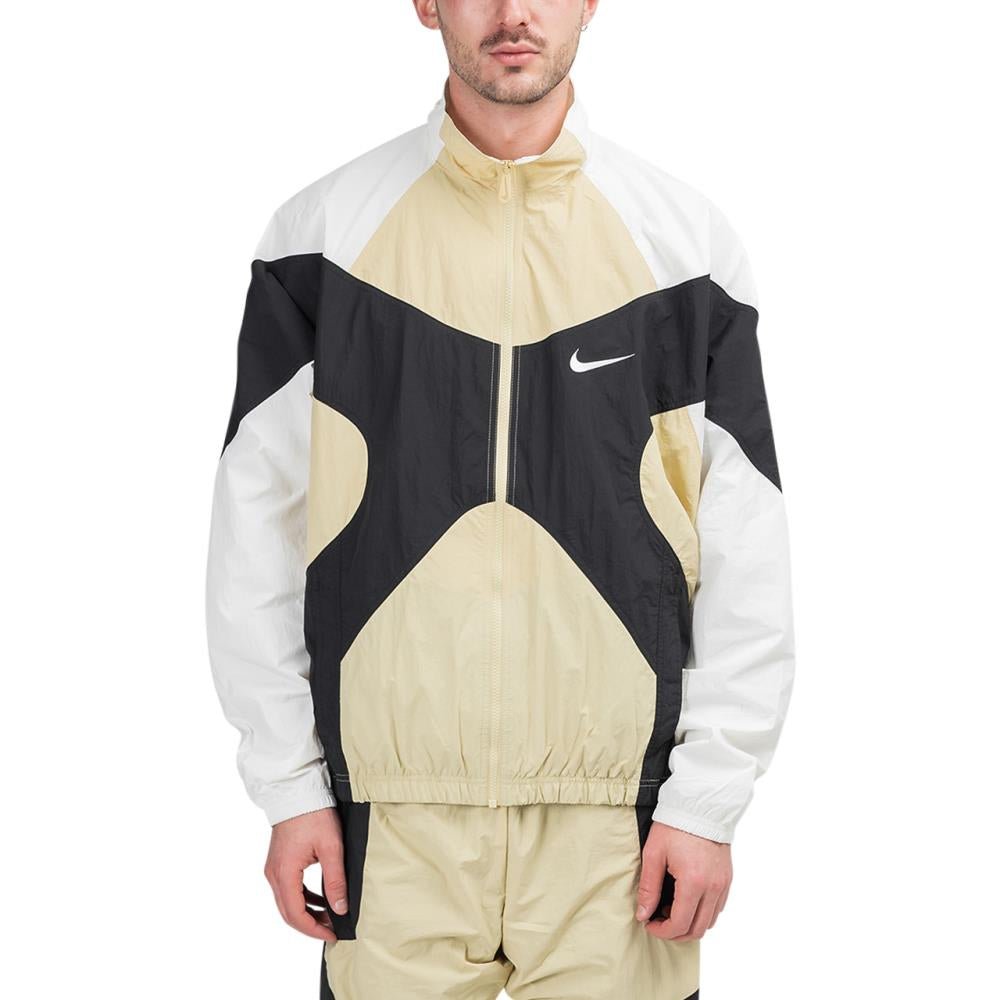 Nike NSW Re-Issue Woven Jacket (Beige / Schwarz / Weiß) - Allike Store