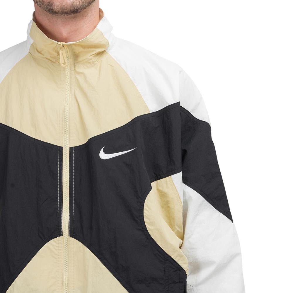 Nike NSW Re-Issue Woven Jacket (Beige / Schwarz / Weiß) - Allike Store