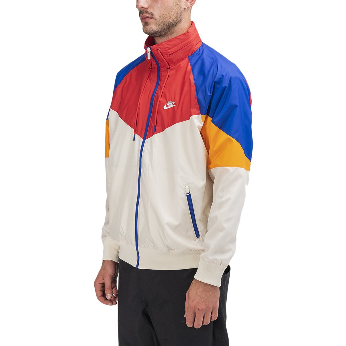 Nike NSW Windrunner Jacket (Beige / Blau) - Allike Store