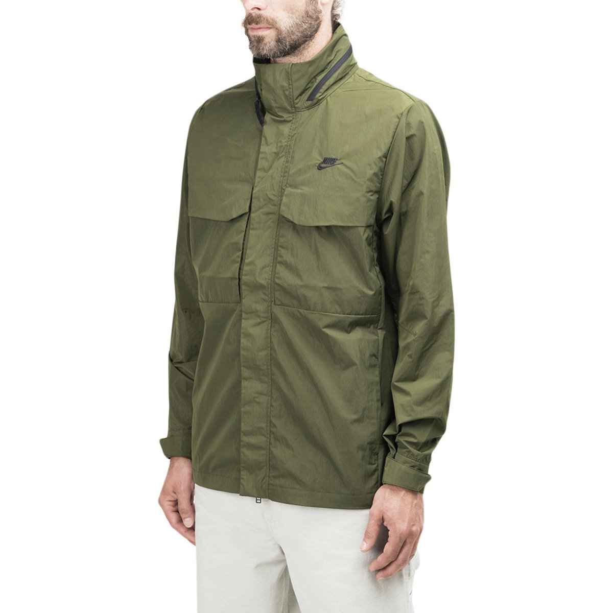 Nike Premium Essentials Hooded M65 Jacket (Grün)  - Allike Store