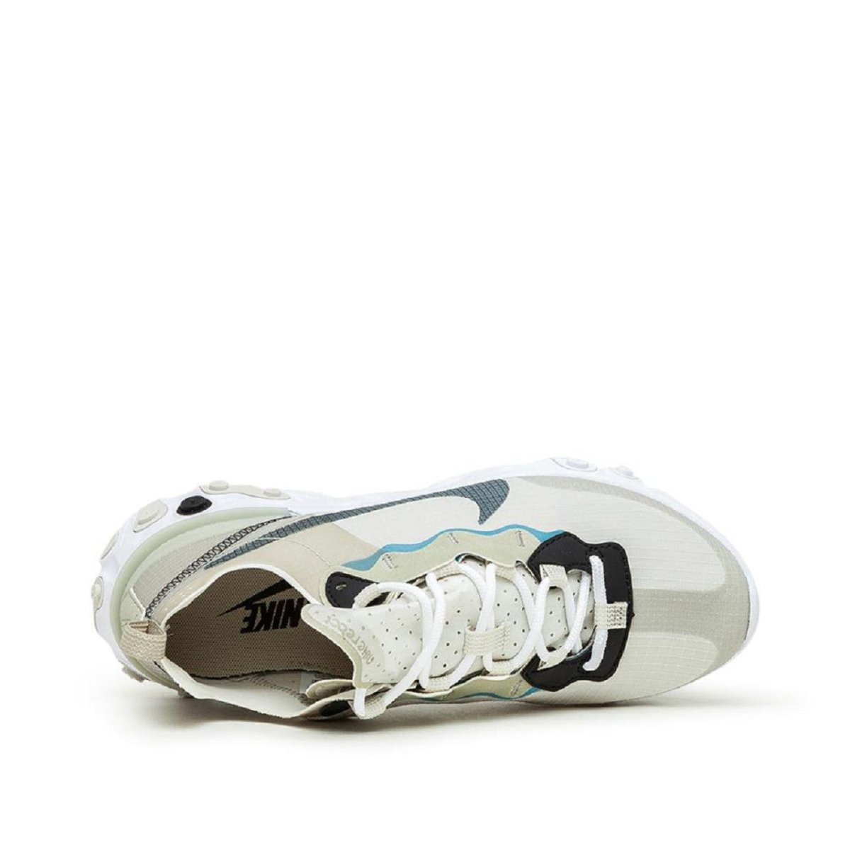 Nike React Element 55 (Beige / Schwarz / Blau) - Allike Store