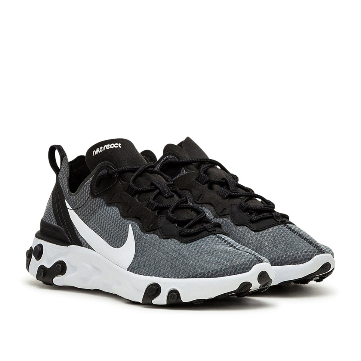 Nike React Element 55 SE (Schwarz / Weiß)  - Allike Store