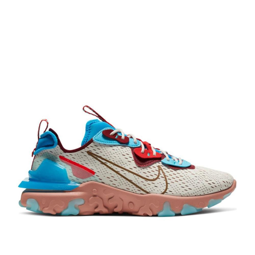 Nike React Vision (Beige / Türkis / Rot) - Allike Store
