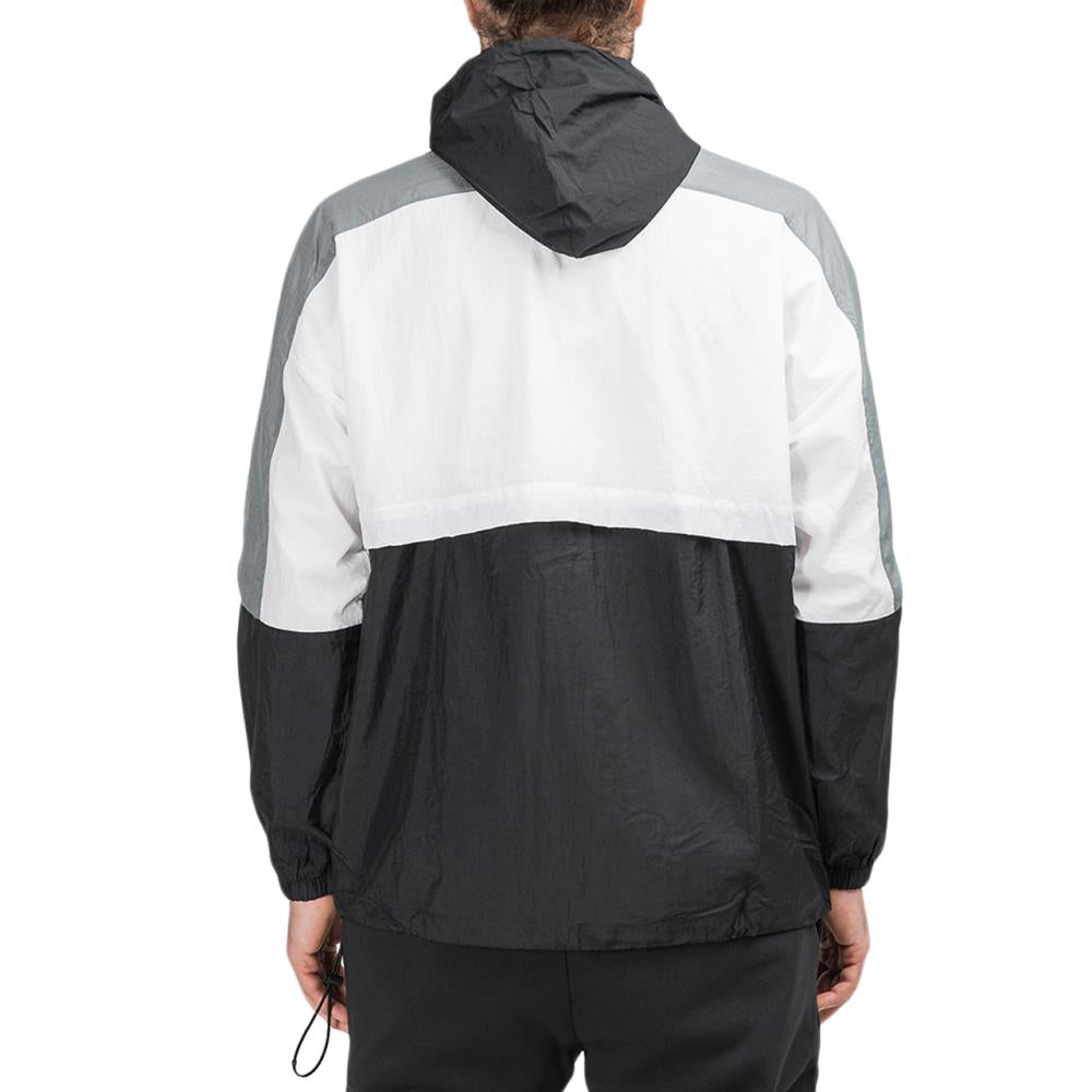 Nike Retro Woven Jacket (Schwarz / Weiß / Grau) - Allike Store