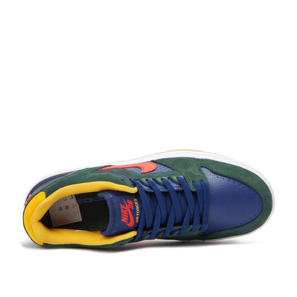 Nike SB - Air Force II Low (Grün / Blau)  - Allike Store