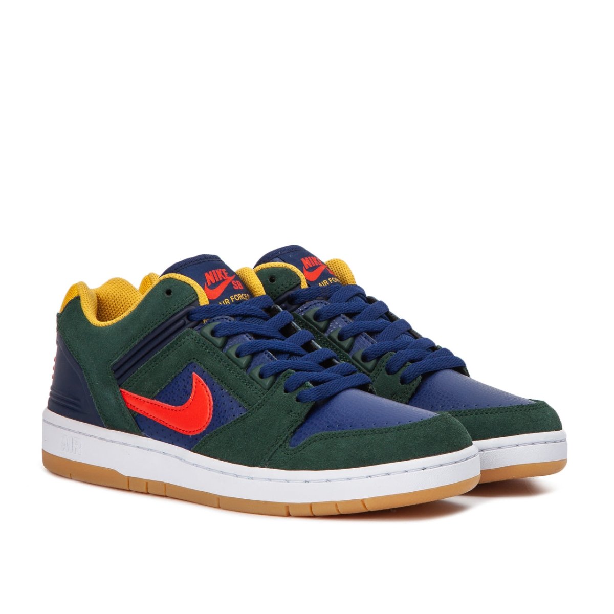Nike SB - Air Force II Low (Grün / Blau)  - Allike Store