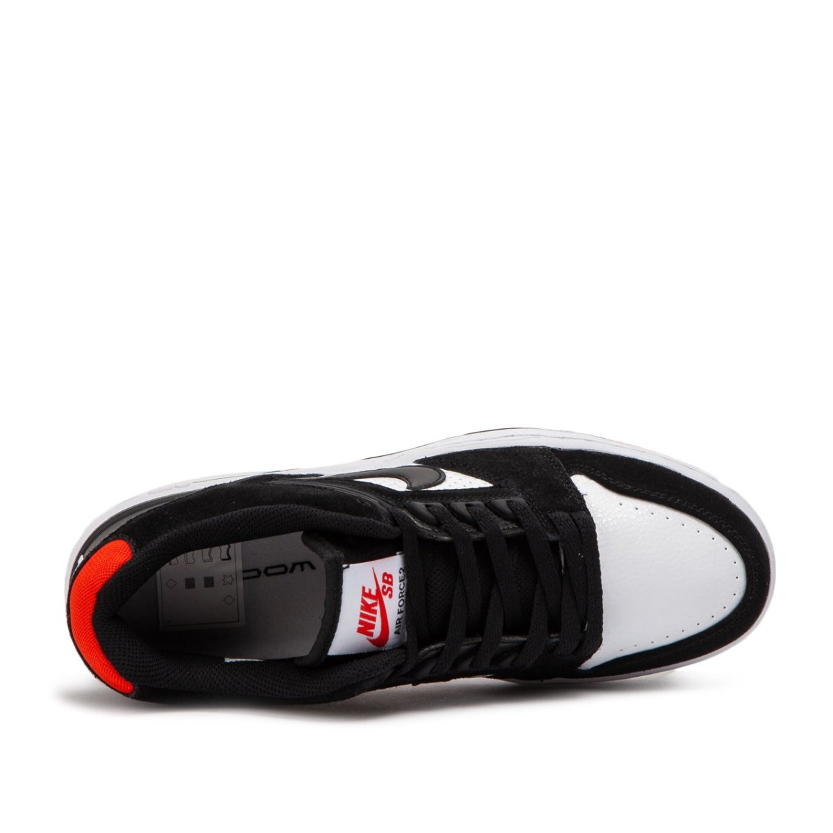 Nike SB - Air Force II Low (Schwarz / Weiß) - Allike Store