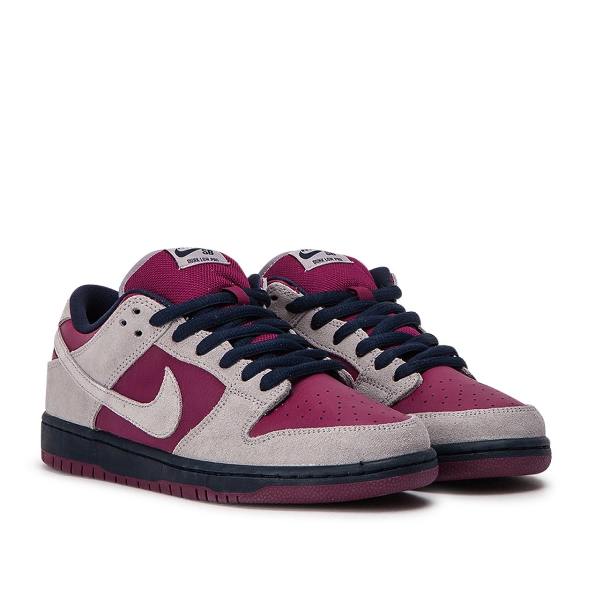 Nike SB Dunk Low Pro (Burgundy / Grau) - Allike Store