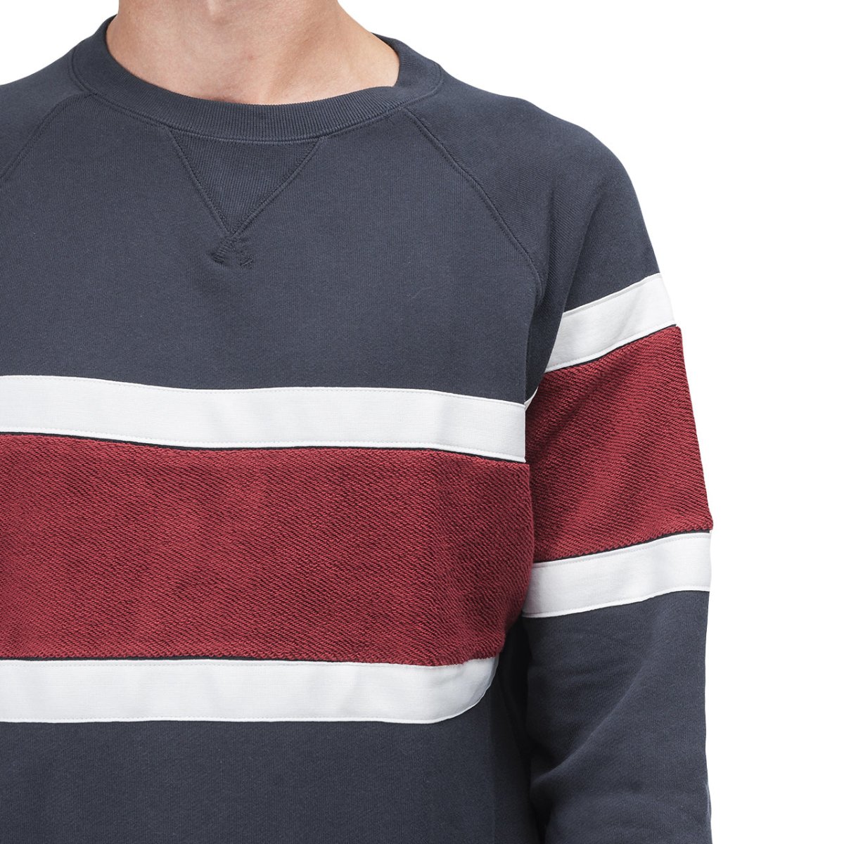 Nike SB Everett Crewneck (Navy / Rot)  - Allike Store