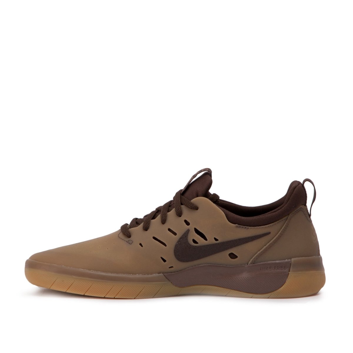Nike SB Nyjah Free (Hellbrau / Dunkelbraun)  - Allike Store
