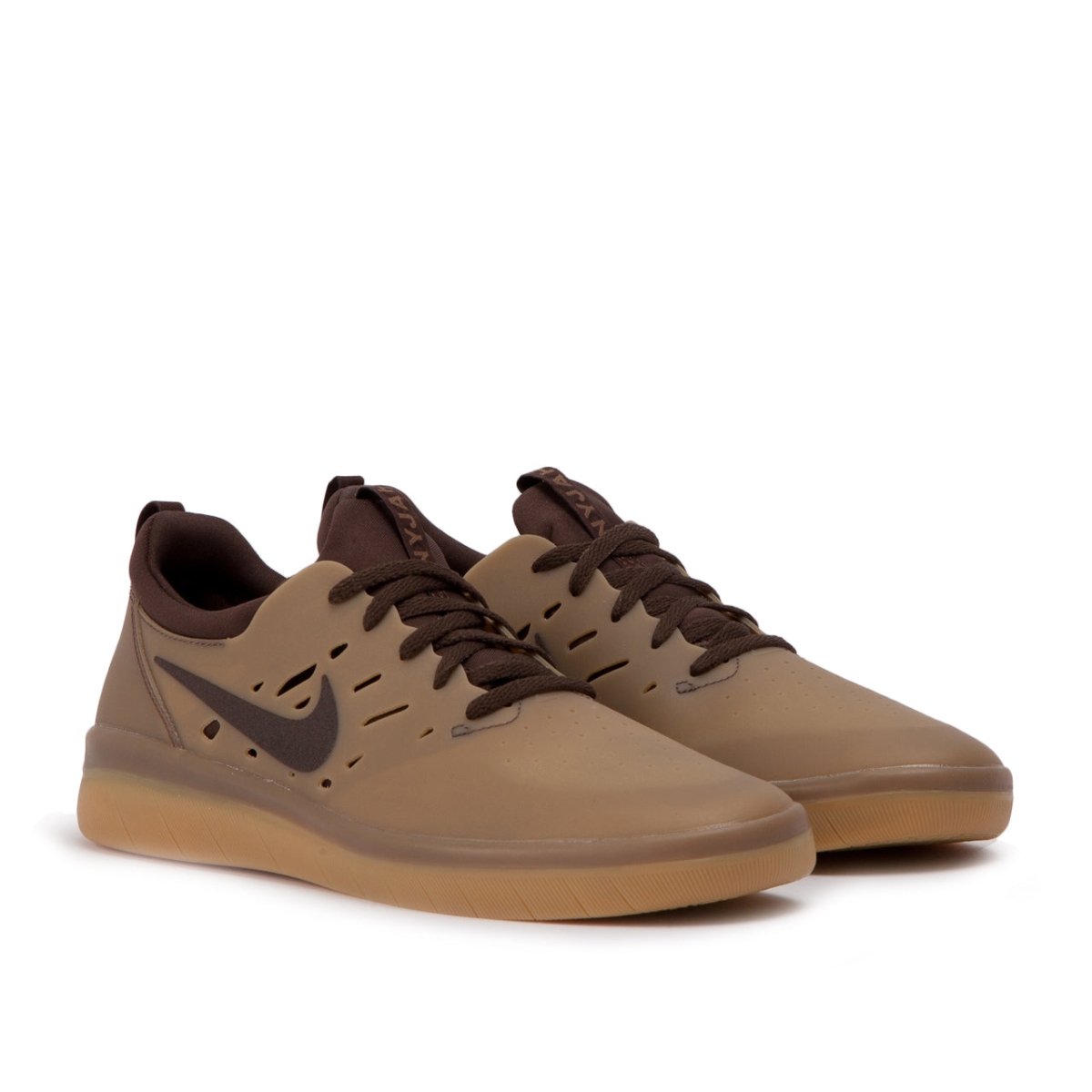 Nike SB Nyjah Free (Hellbrau / Dunkelbraun)  - Allike Store