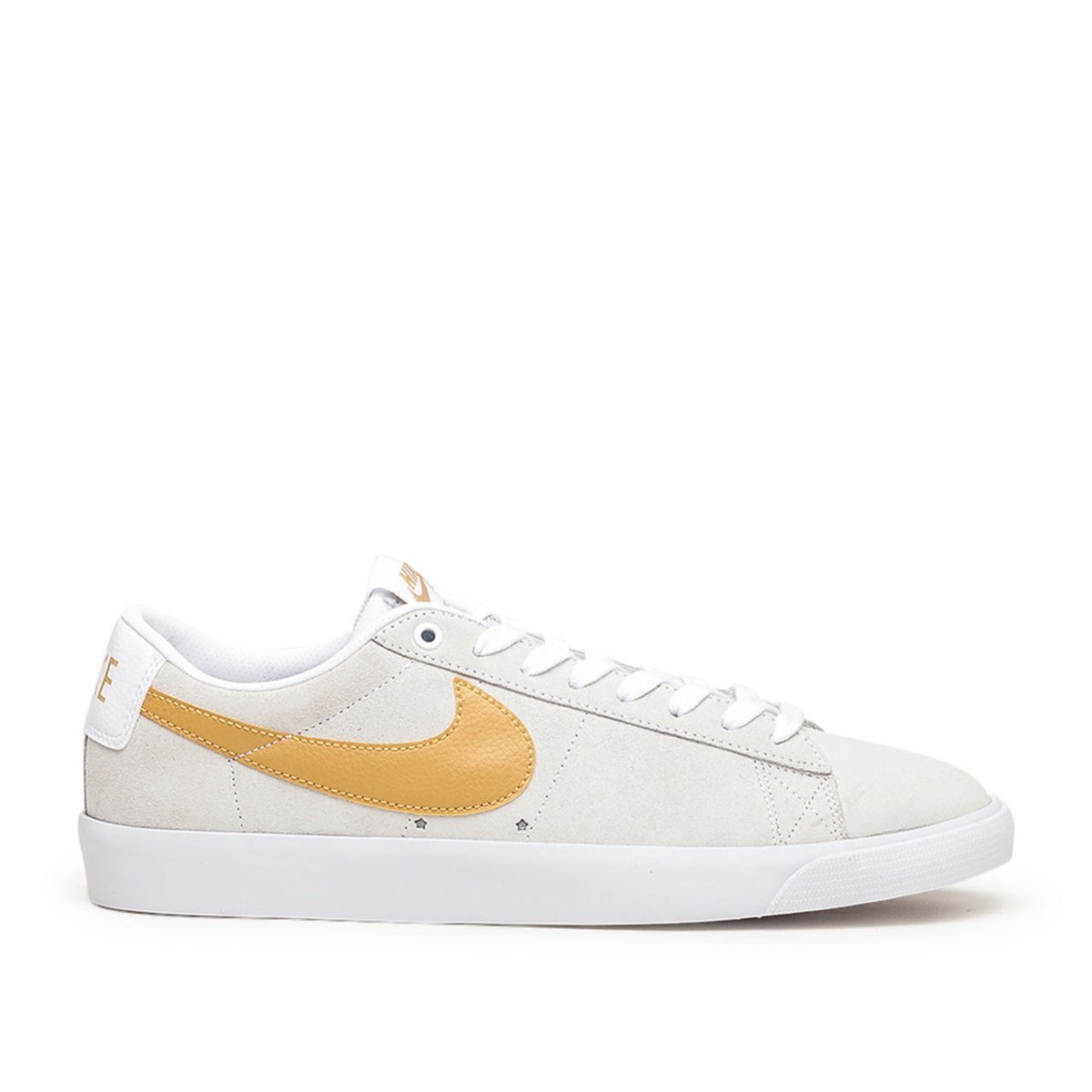 Nike SB Zoom Blazer Low GT (Weiß / Grau / Gelb) - Allike Store