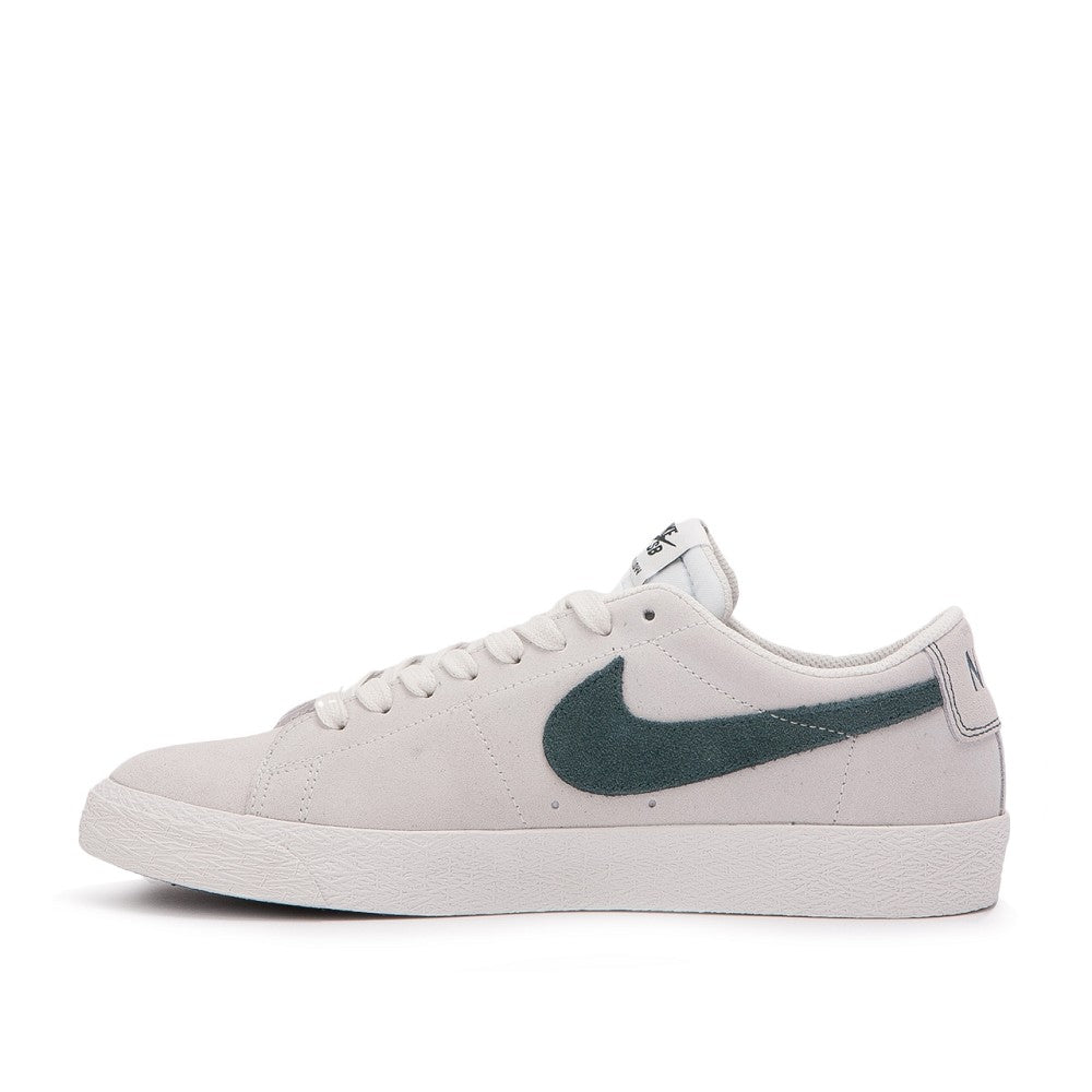 Nike SB Zoom Blazer Low (Weiß / Dunkelgrün)  - Allike Store