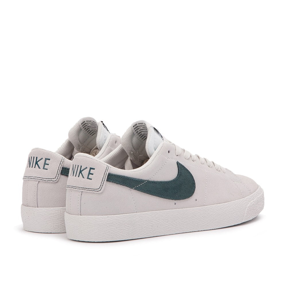 Nike SB Zoom Blazer Low (Weiß / Dunkelgrün)  - Allike Store