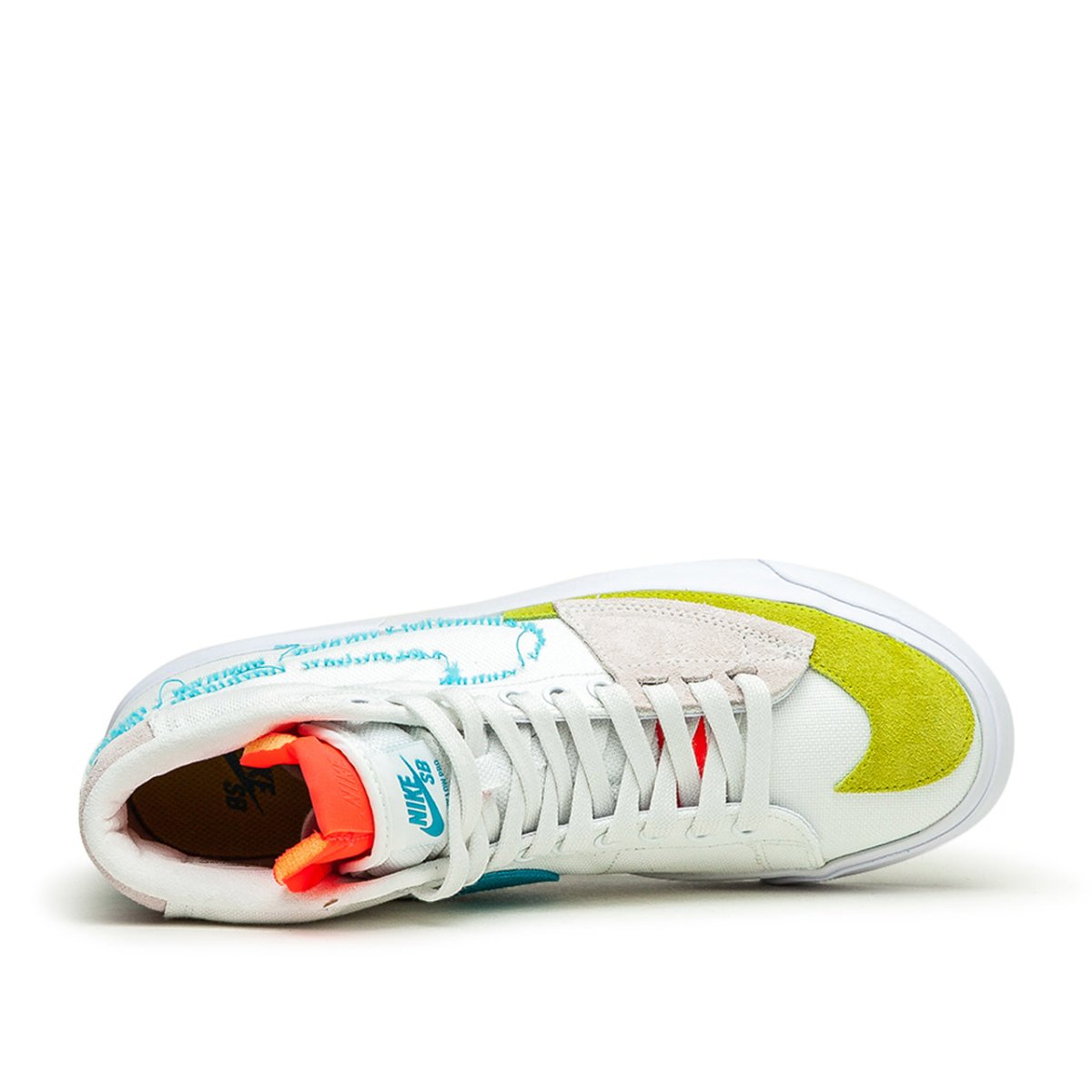 Nike SB Zoom Blazer Mid Edge (Weiß / Multi) - Allike Store