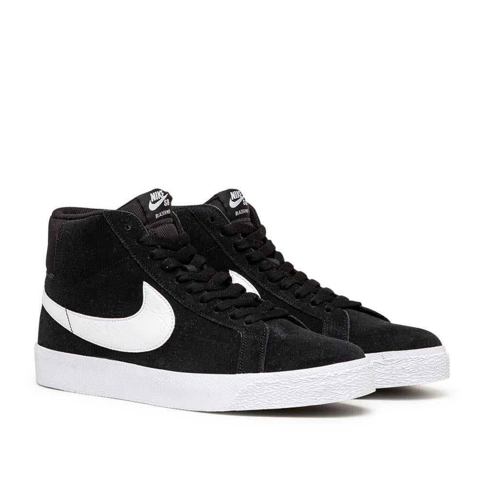 Nike SB Zoom Blazer Mid (Schwarz / Weiß) - Allike Store