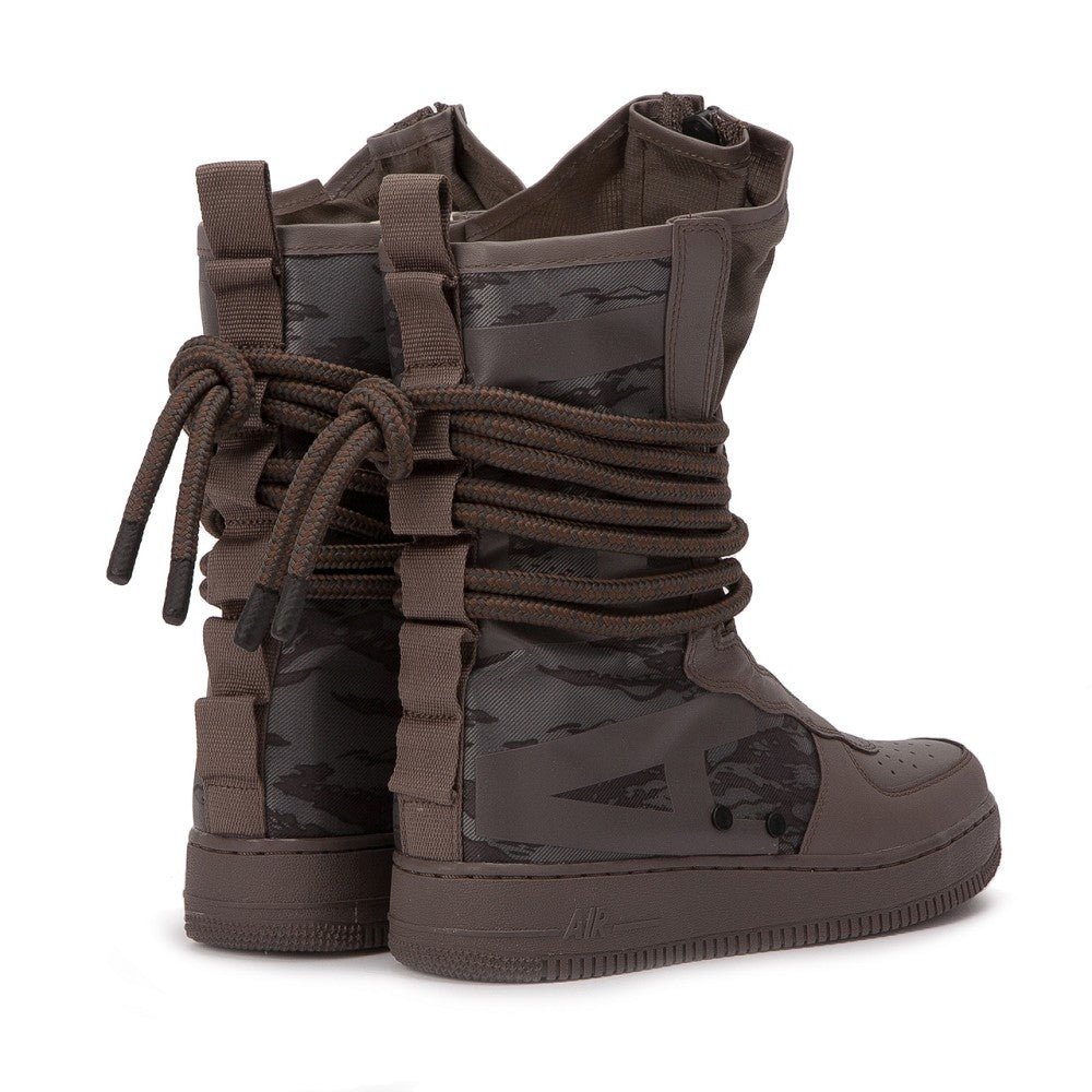 Nike SF Air Force 1 Hi Boot (Dunkelbraun / Schwarz) - Allike Store