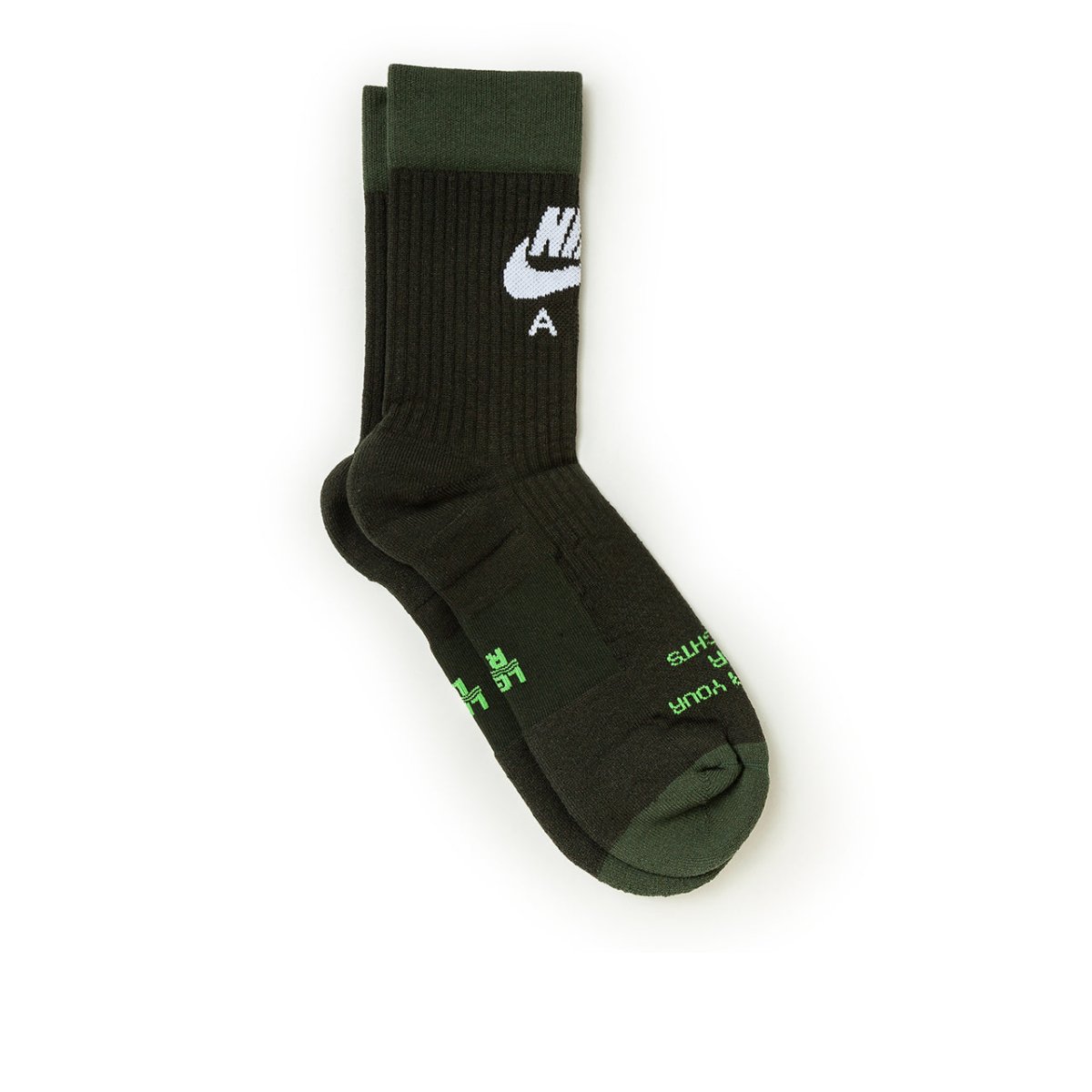 Nike SNKR Sox Crew Socks (Grün) - Allike Store