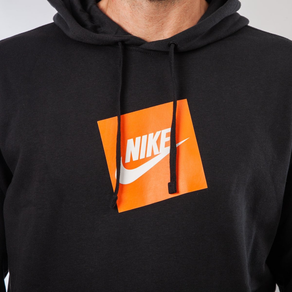 Nike Sportswear Box Logo Hoodie (Schwarz) - Allike Store