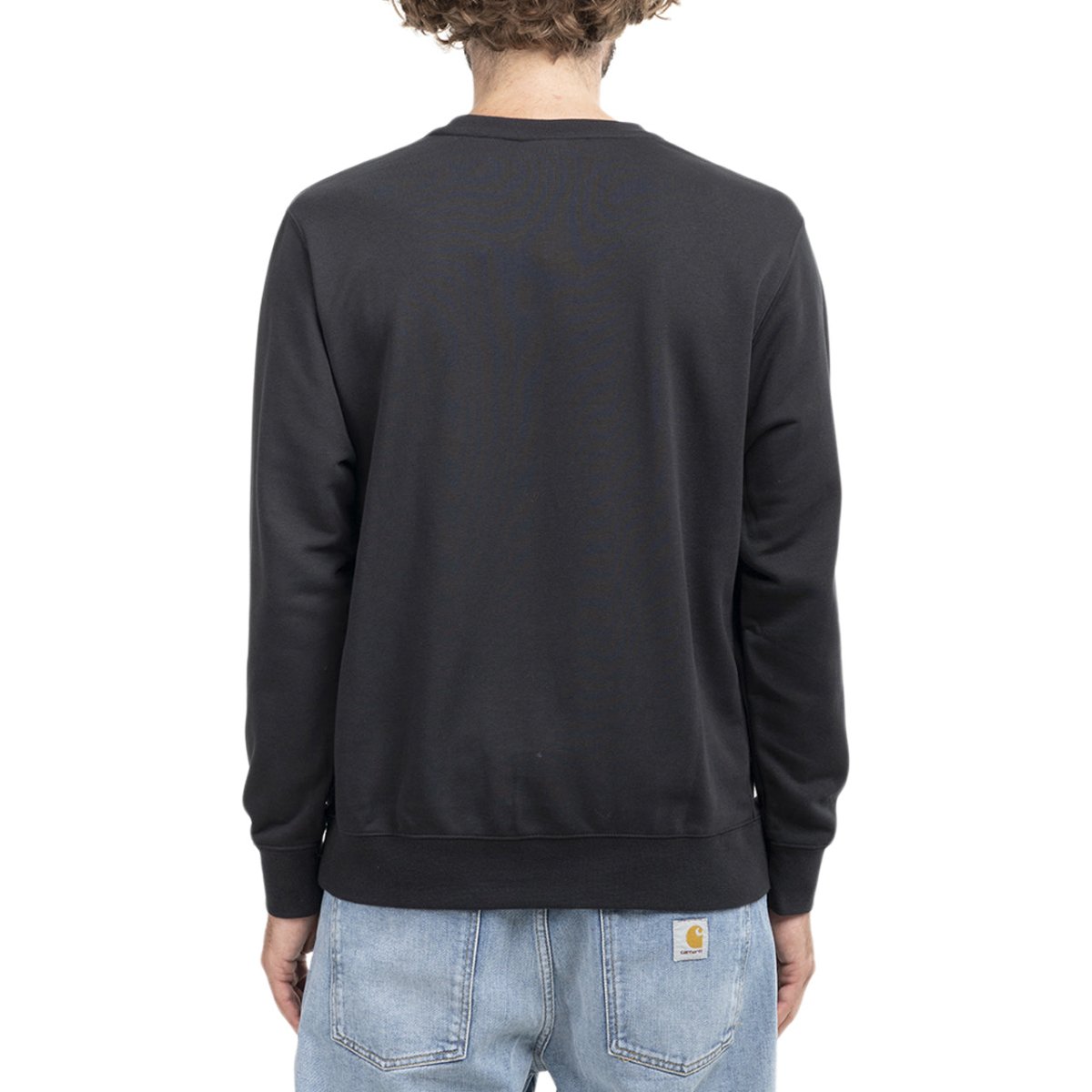 Nike Sportswear Club Men's French Terry Crew (Schwarz) - Allike Store