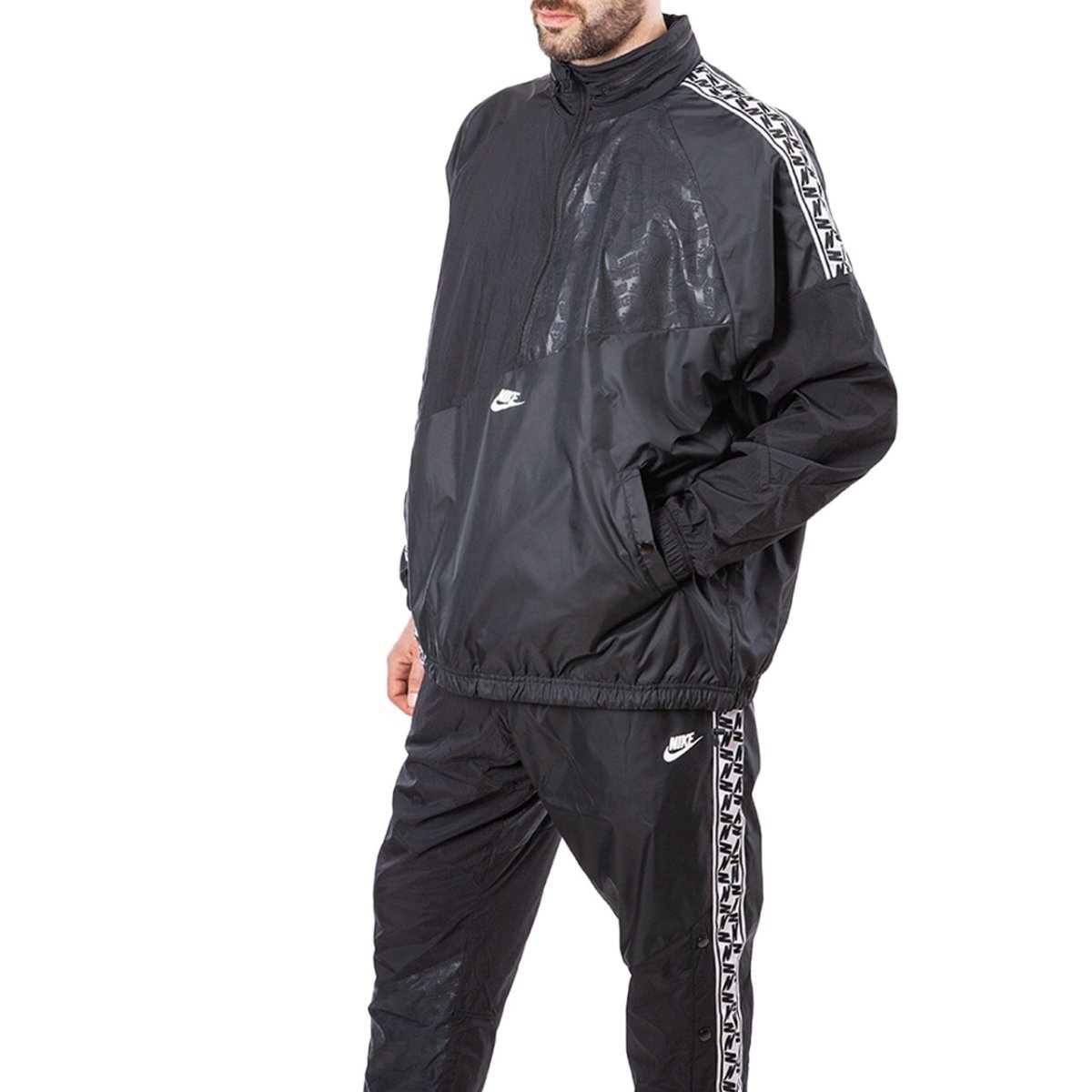 Nike Sportswear NSW Taped Woven Anorak ( Schwarz) - Allike Store