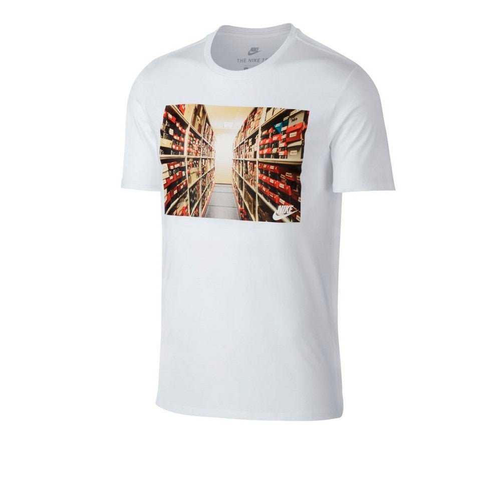 Nike Sportswear Photo T-Shirt (Weiß) - Allike Store