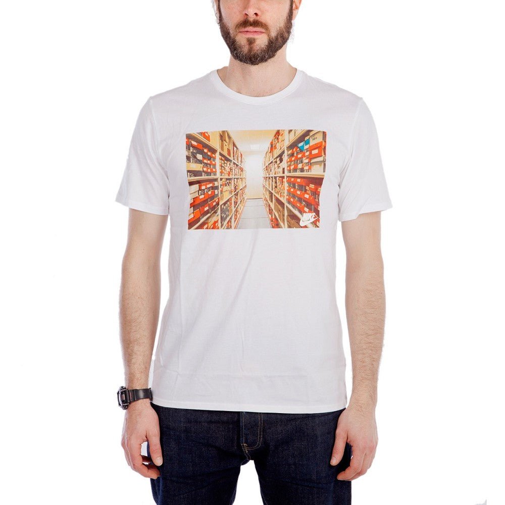 Nike Sportswear Photo T-Shirt (Weiß) - Allike Store