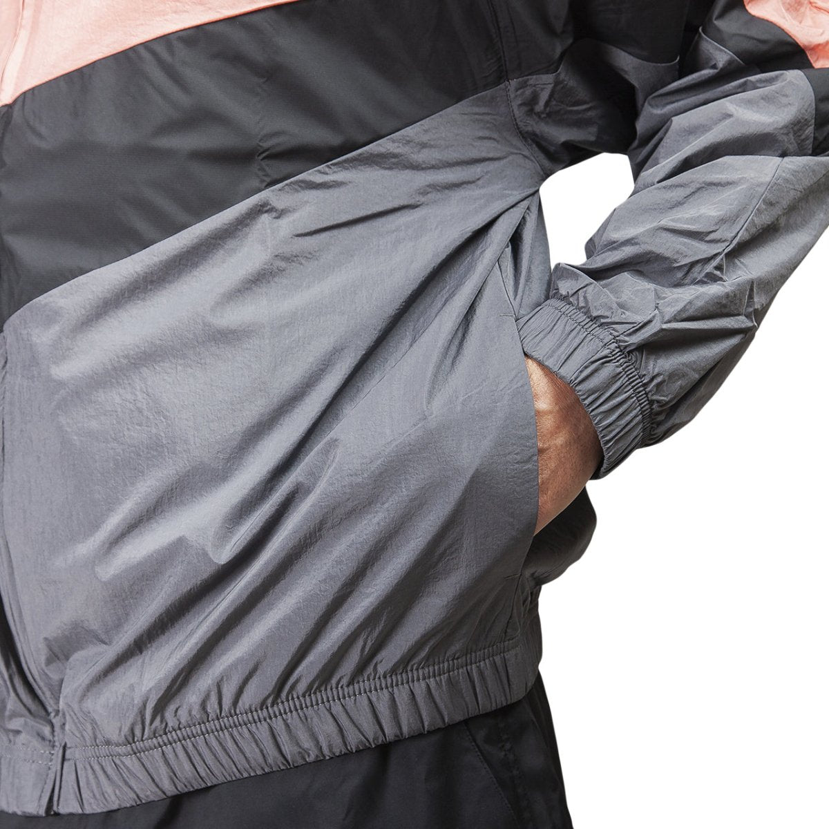 Nike Sportswear ''Swoosh'' Woven Jacket (Pink / Grau) - Allike Store