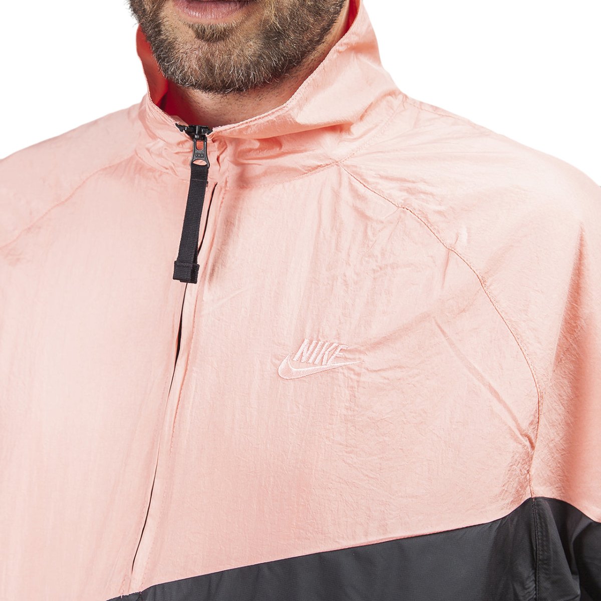 Nike Sportswear ''Swoosh'' Woven Jacket (Pink / Grau) - Allike Store