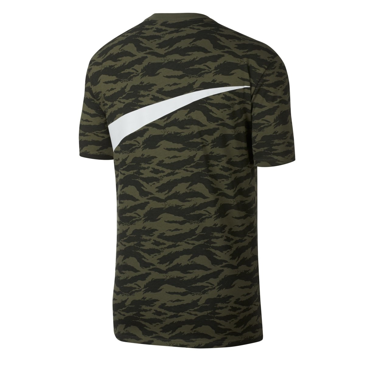 Nike Sportswear T-Shirt (Oliv / Weiß) - Allike Store