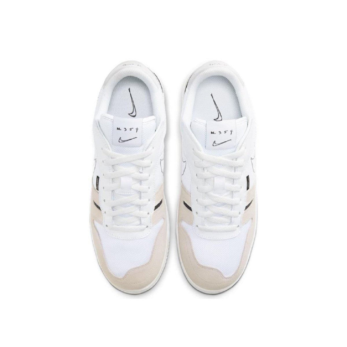 Nike Squash-Type (Weiß / Beige / Schwarz) - Allike Store