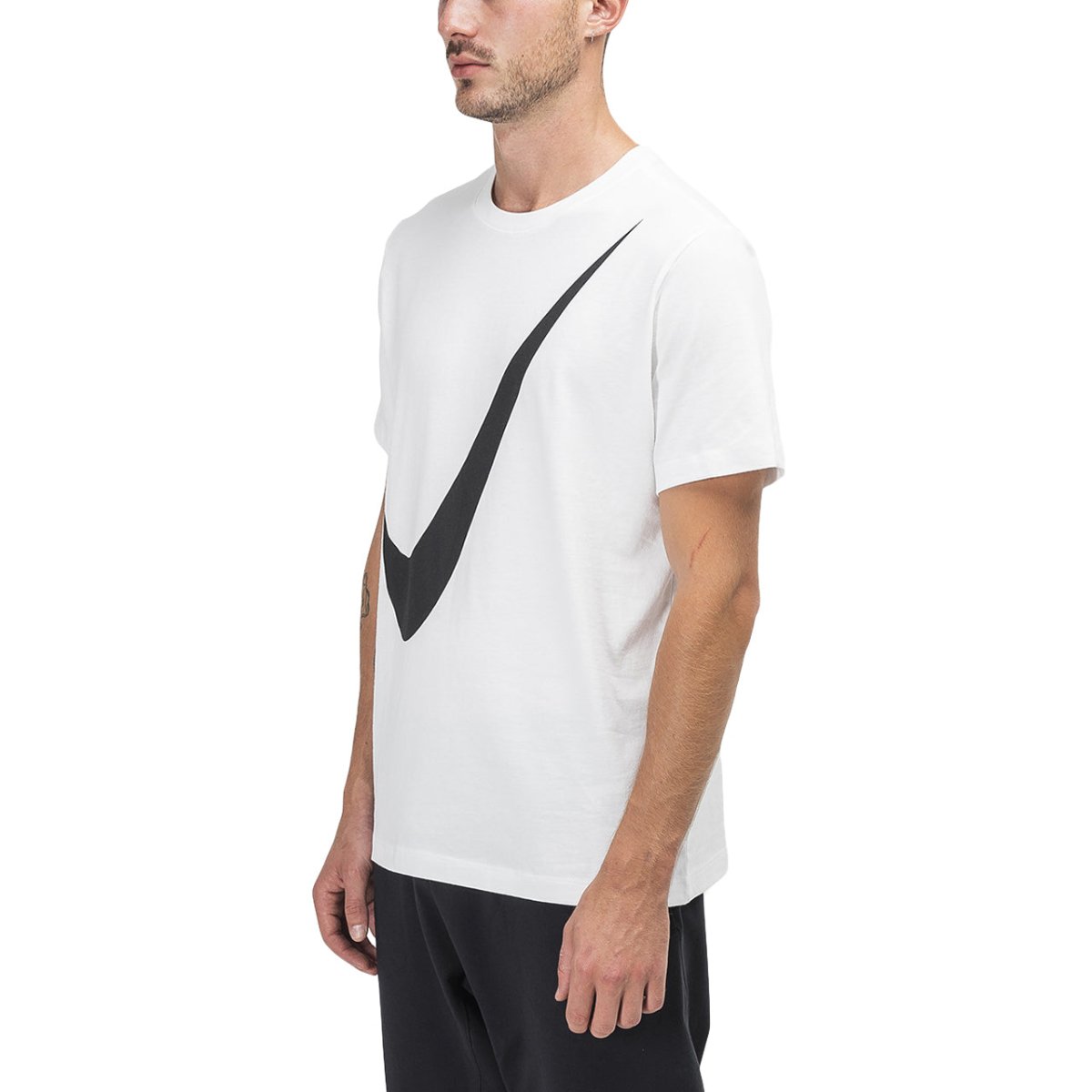 Nike Swoosh Tee (Weiß / Schwarz) - Allike Store