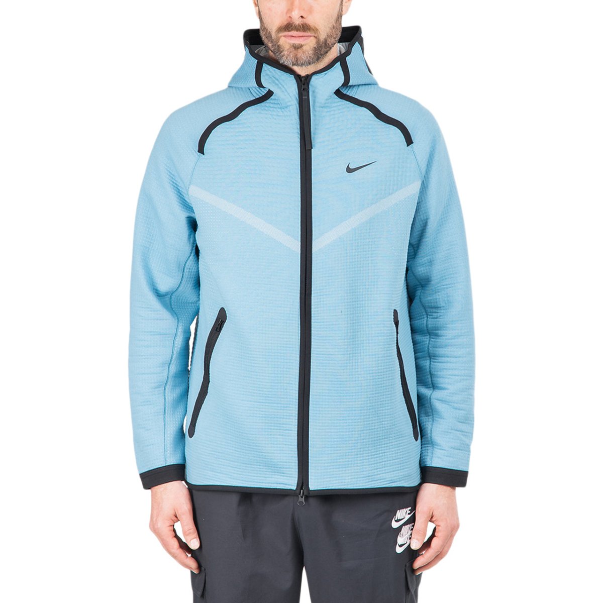 Nike Tech Pack Engineered Full Zip Hoodie Jacket (Hellblau) - Allike Store