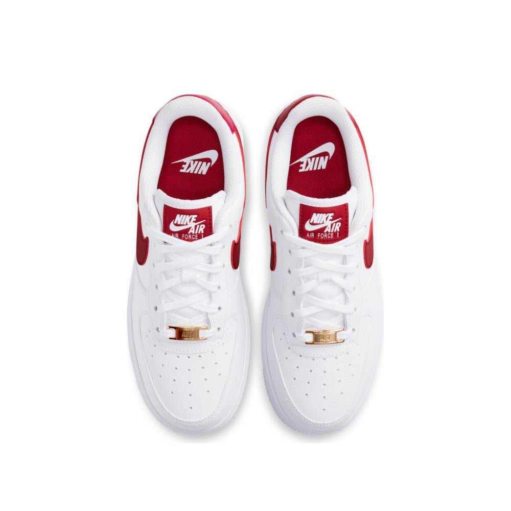 Nike WMNS Air Force 1 ´07 Low (Weiß / Rot) - Allike Store