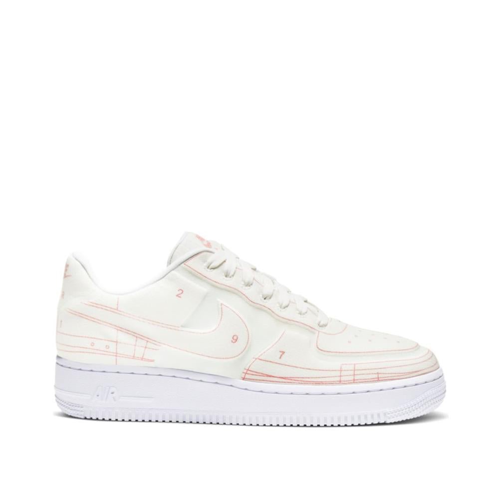 Nike WMNS Air Force 1 '07 LX (Weiß / Rot) - Allike Store