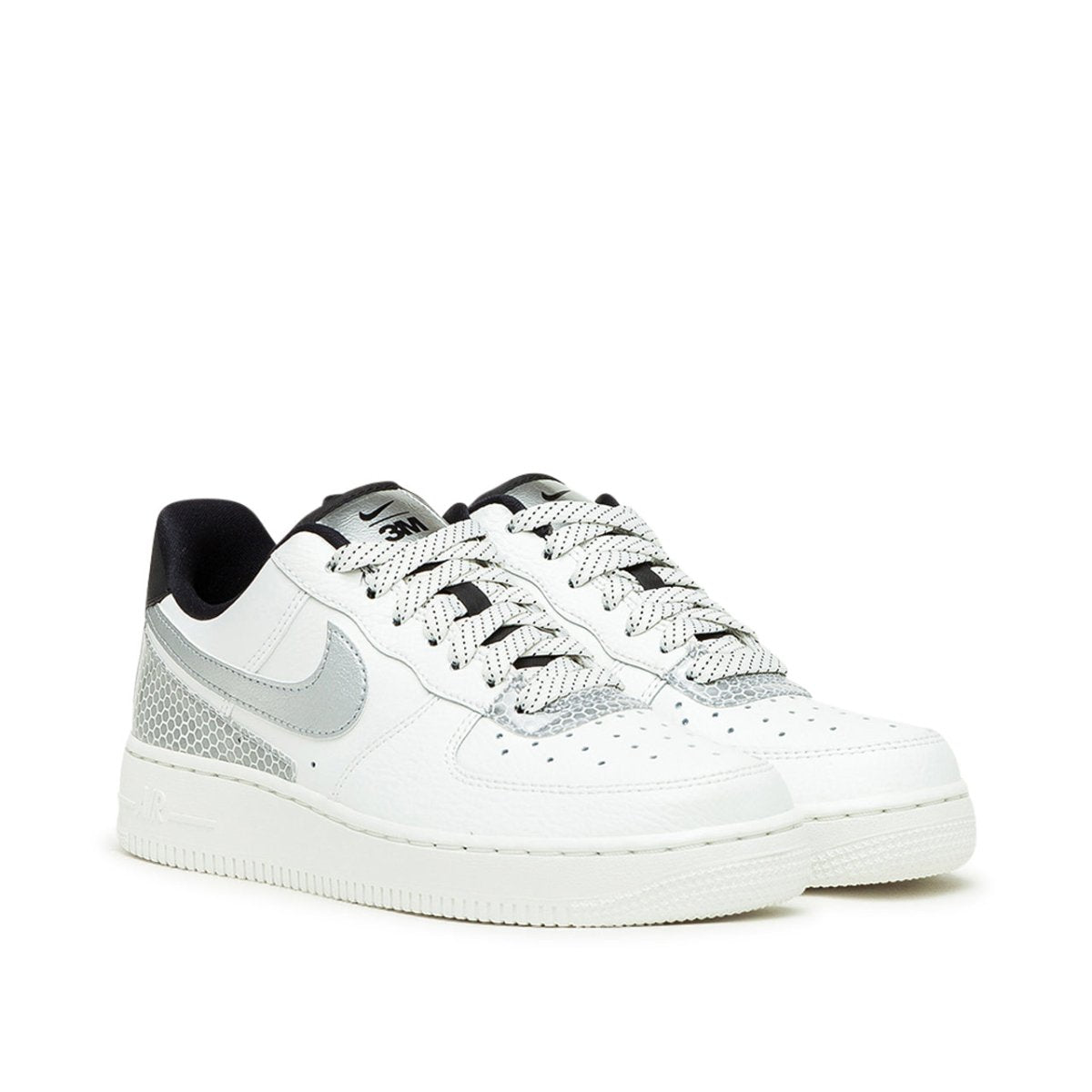 Nike WMNS Air Force 1 '07 SE (Weiß / Silber / Schwarz) - Allike Store