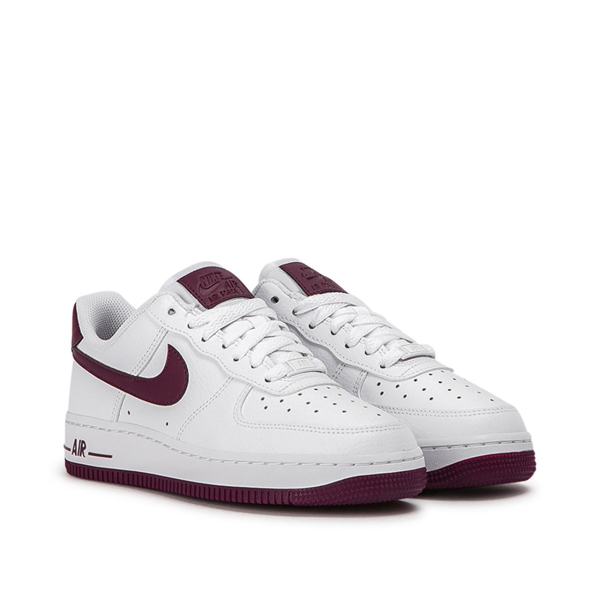 Nike WMNS Air Force 1 '07 (Weiß / Bordeaux) - Allike Store