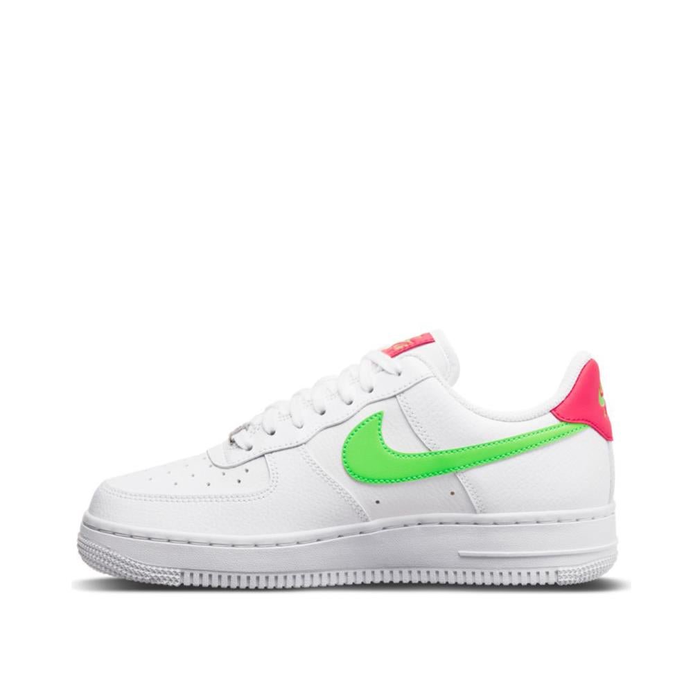 Nike WMNS Air Force 1 '07 (Weiß / Grün / Pink) - Allike Store