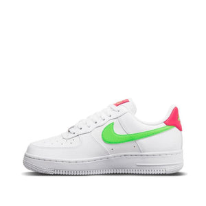 Nike WMNS Air Force 1 '07 (Weiß / Grün / Pink) - Allike Store