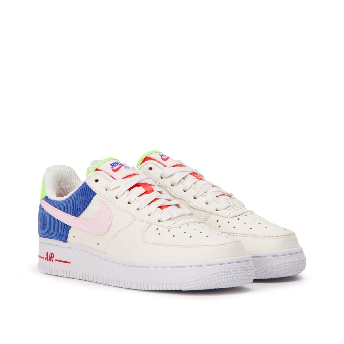 Nike WMNS Air Force 1 Low ''Corduroy Pack'' (Sail / Pink / Blau)  - Allike Store