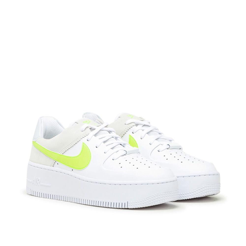 Nike WMNS Air Force 1 Sage Low (Weiß / Gelb) - Allike Store