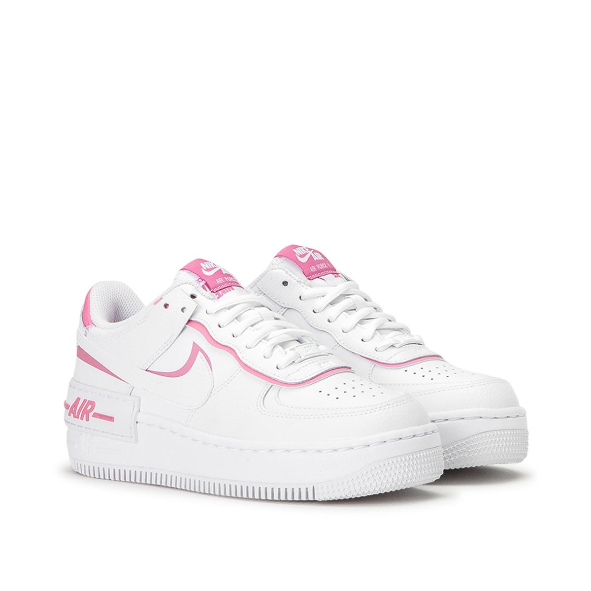 Nike WMNS Air Force 1 Shadow Low (Weiß / Rosa)  - Allike Store