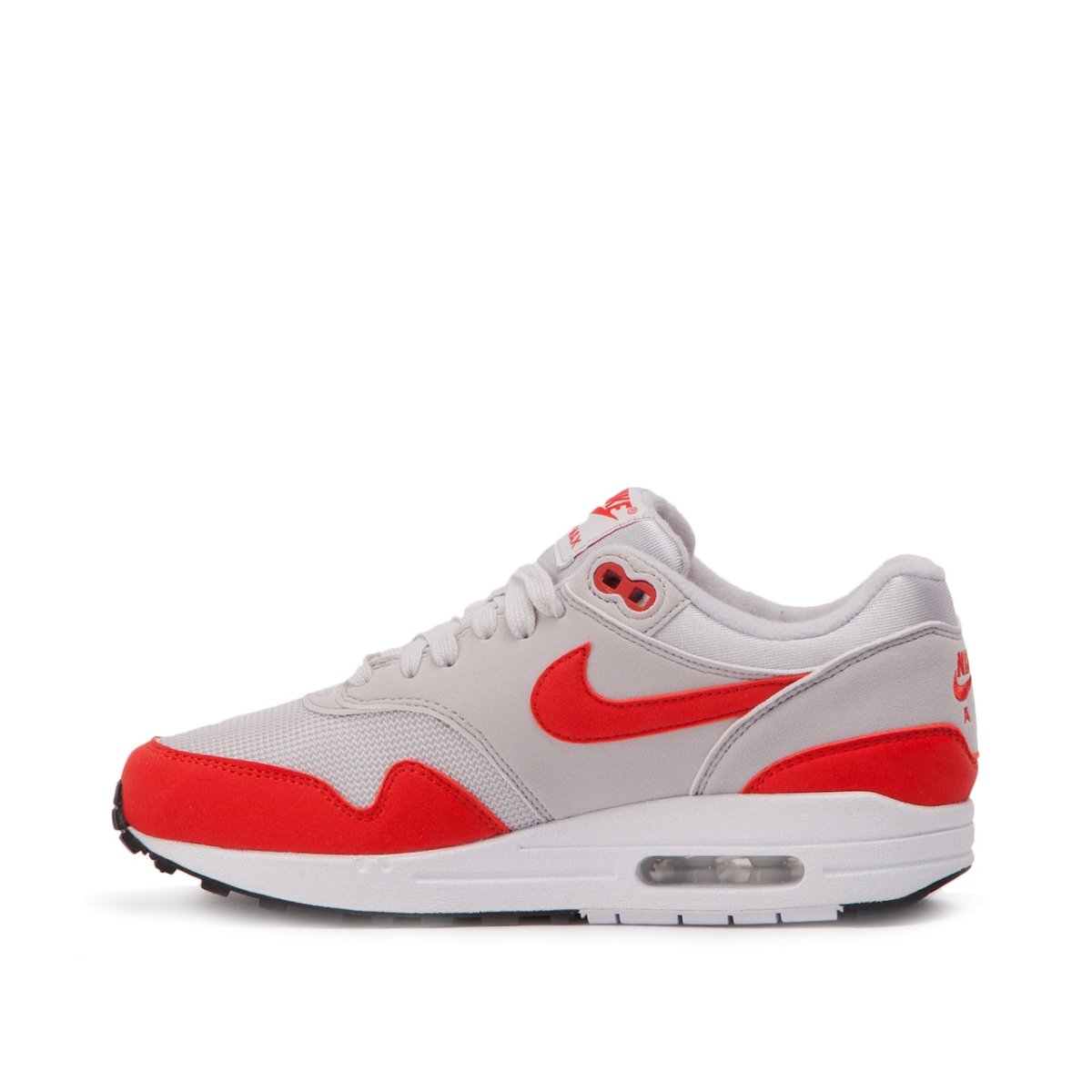 Nike WMNS Air Max 1 (Hellgrau / Rot)  - Allike Store