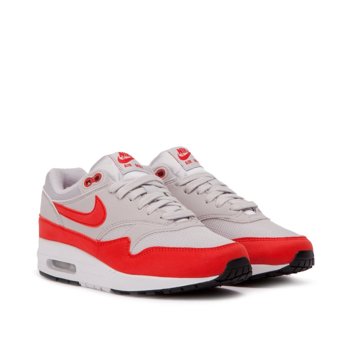 Nike WMNS Air Max 1 (Hellgrau / Rot)  - Allike Store