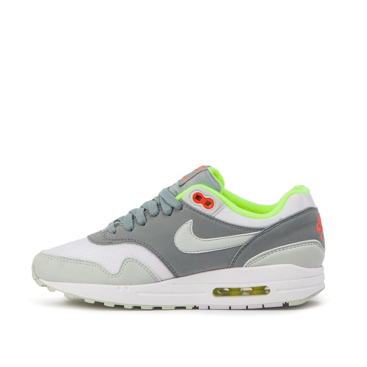 Nike WMNS Air Max 1 (Weiß / Grau / Volt) - Allike Store