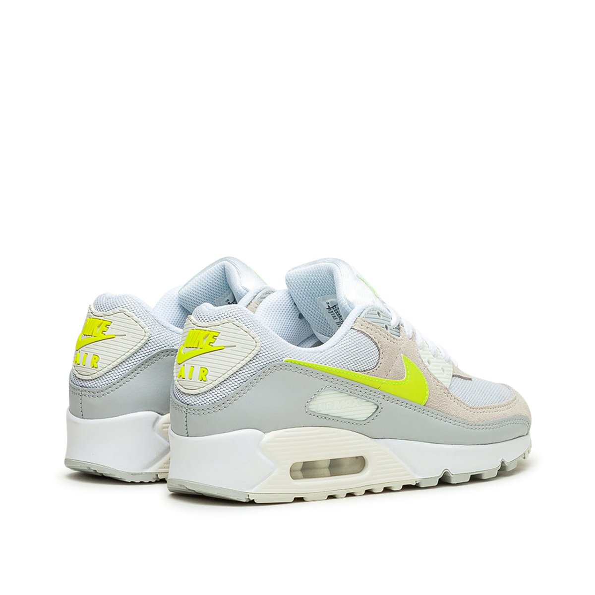Nike WMNS Air Max 90 (Weiß / Beige / Gelb) - Allike Store