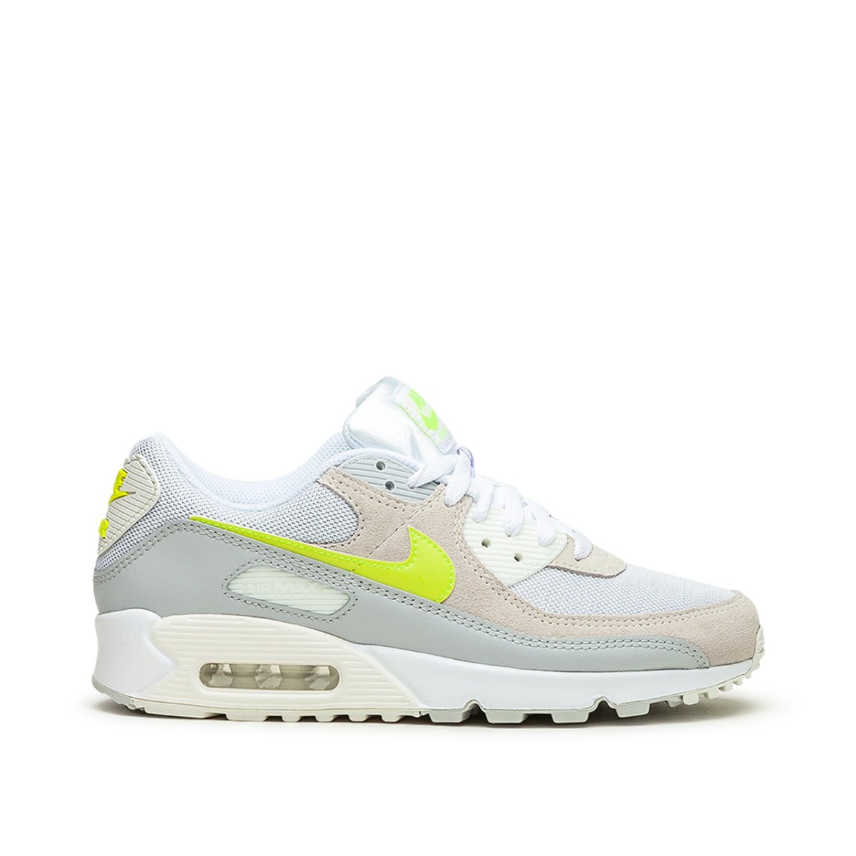 Nike WMNS Air Max 90 (Weiß / Beige / Gelb) - Allike Store