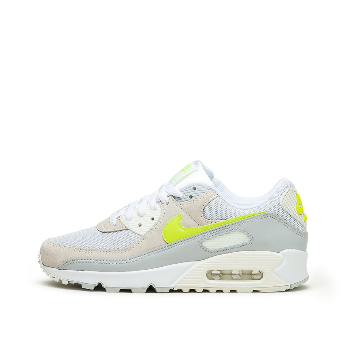 Nike WMNS Air Max 90 (Weiß / Beige / Gelb) - Allike Store