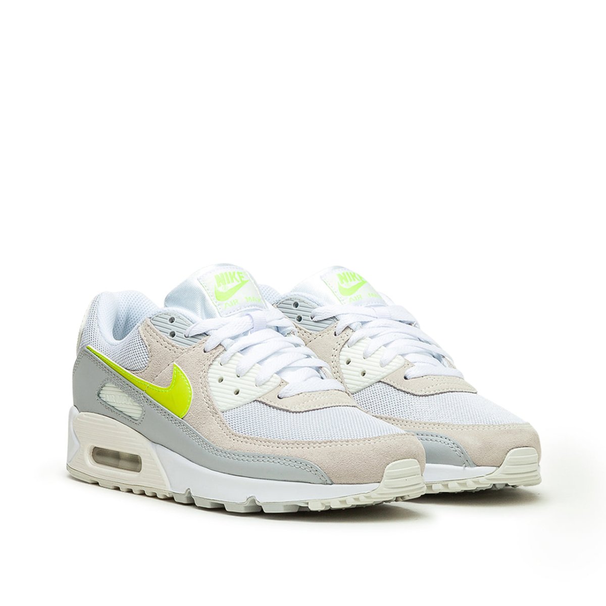 Nike WMNS Air Max 90 (Weiß / Beige / Gelb) - Allike Store